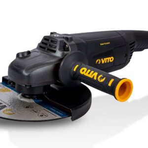 Meuleuse d'angle 230mm 2600W vitesse 6500 tr/min poignée 3 positions VITO Pro-Power