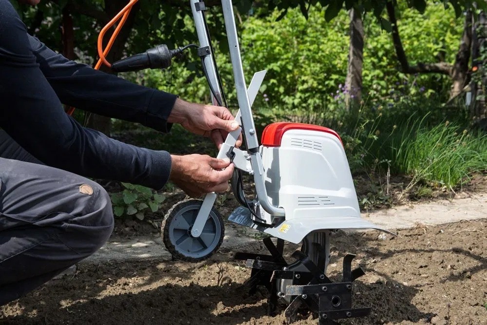 Motobineuse électrique 1500W Largeur de travail 17-45cm 6 fraises IKRA – Image 25