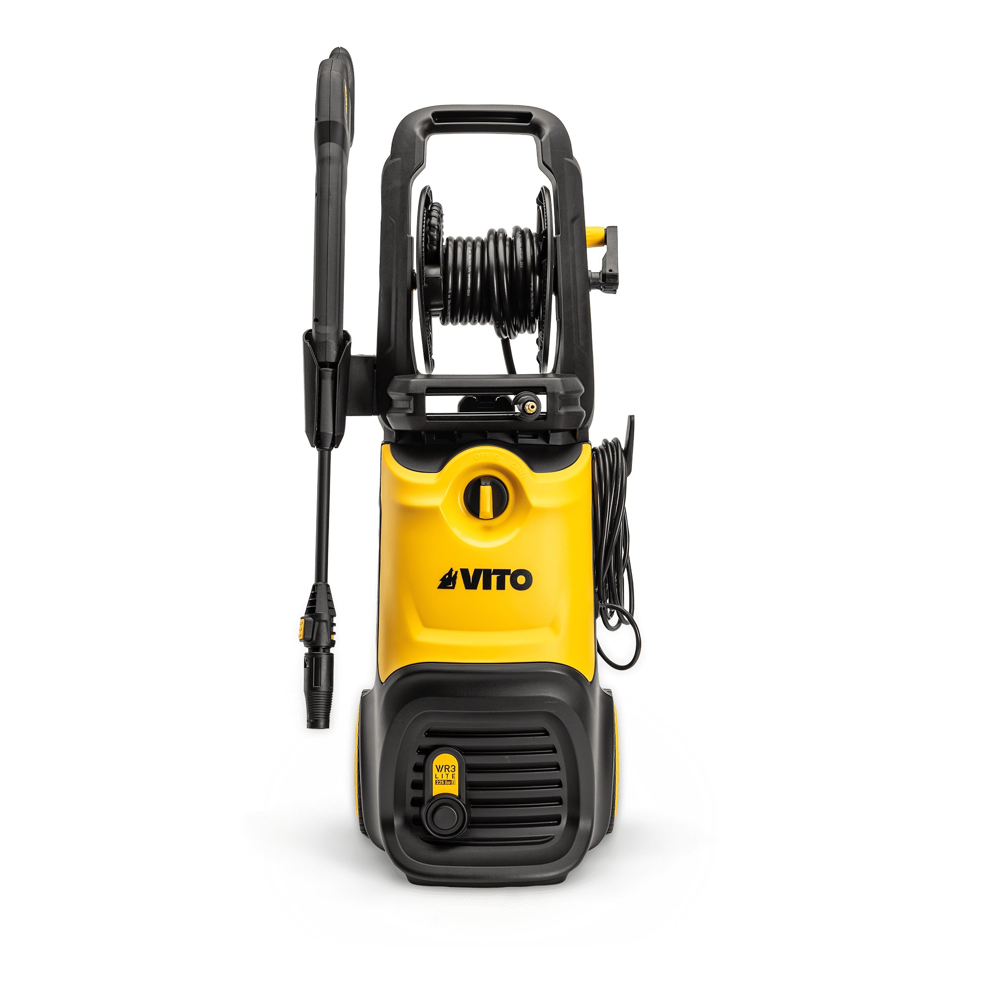Nettoyeur haute pression 225 bar 2500W Débit 8.5L/min Tuyau 5m VITO