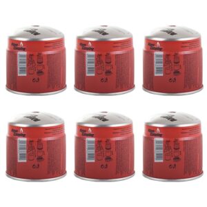 Pack de 6 Cartouches gaz 190g - Mélange Butane Propane Système Stop-Gaz Cartouche Perçable - ALPENTECH