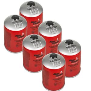 Pack de 6 Cartouches gaz 500g - Valve 7/16 - Mix Butane/Propane - ALPENTECH