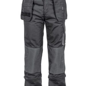 Pantalon de travail Confort Plus Taille 40 Gris 80% polyester 20% coton 267 g/m² 6 poches - VITO