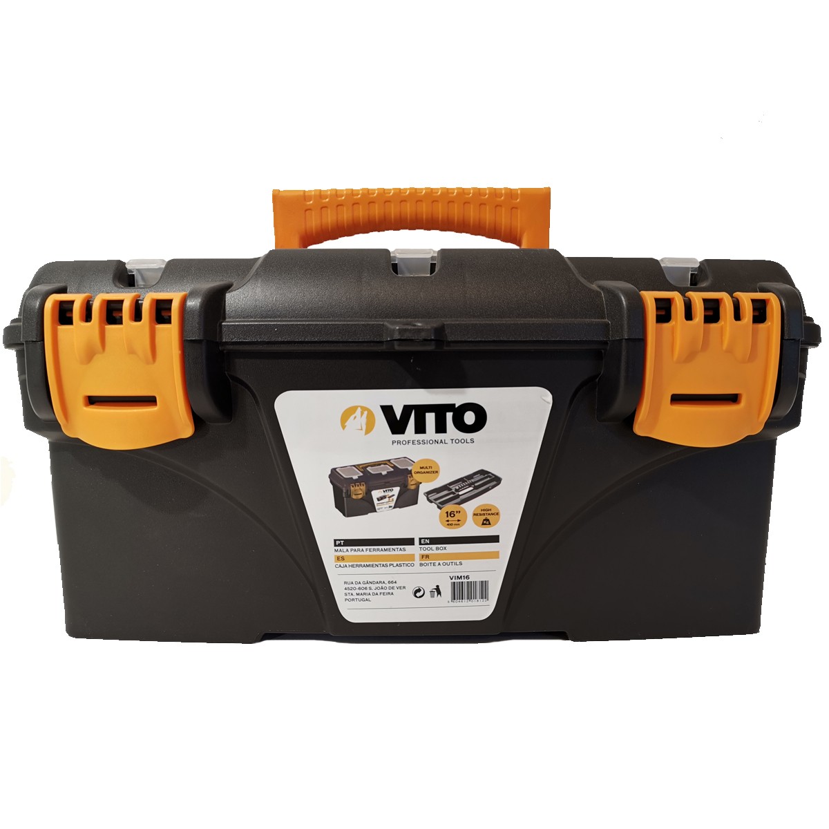 Perceuse à percussion 600W 3100trs/min Mandrin auto-serrant 13mm Coffret 50 pièces et boîte outils VITO PRO-POWER – Image 5