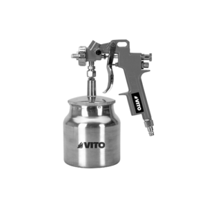 Pistolet à peinture avec godet inférieur 3-5 bar 1/4” 6 mm VITO