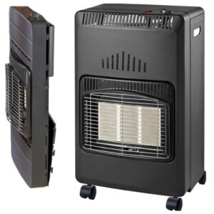 Poêle à Gaz Pliable à Infrarouge 4200W 3 Puissances Chauffage d’Appoint pour l'intérieur Facile à ranger NIKLAS