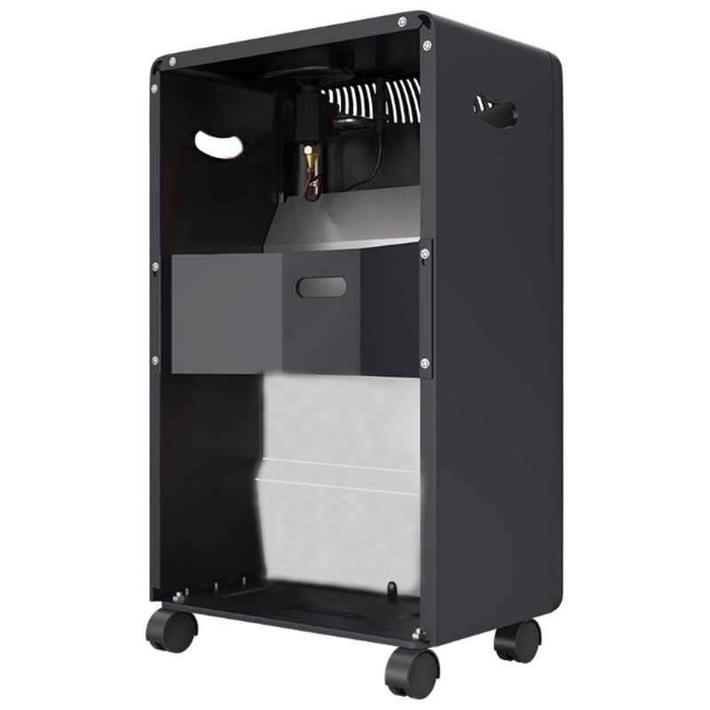 Poêle à gaz 4200W Infrarouge Pliable Allumage Piezo Noir INTEC – Image 5