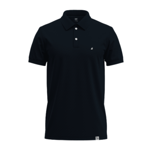 Polo Noir V-Spirit - Taille L - 100% Coton - 180 g - VITO