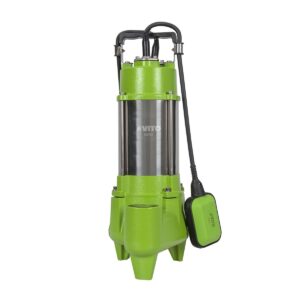 Pompe de relevage eaux chargées 1100W 230V max particules 35mm hauteur refoulement 13m VITO AGRO