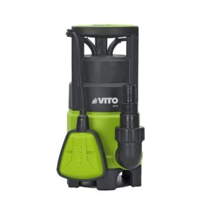 Pompe d'évacuation Eaux chargées 400W Débit 8000 L/h Câble 10m VITO AGRO