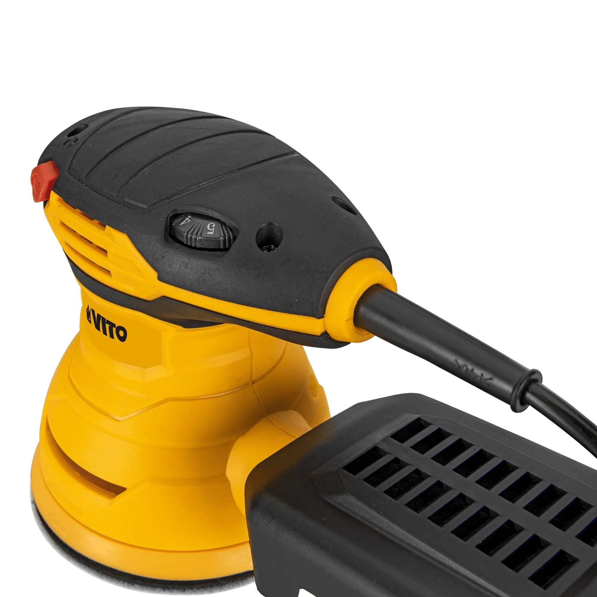 Ponceuse Excentrique Orbitale 125mm 300W 6 Vitesses Système Aspiration VITO PRO-POWER – Image 4