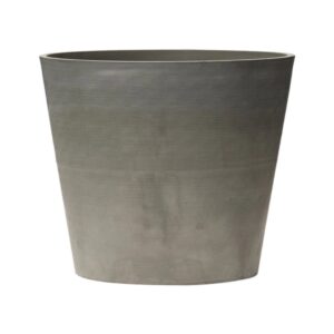 Pot de Fleur Gris Ø50cm H47cm 70L Polypropylène Recyclé ART PLAST