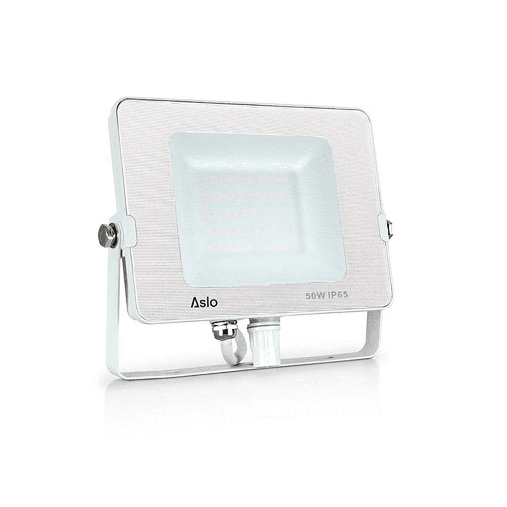 Projecteur LED SMD IP65 noir 6000K 4300 lm ASLO