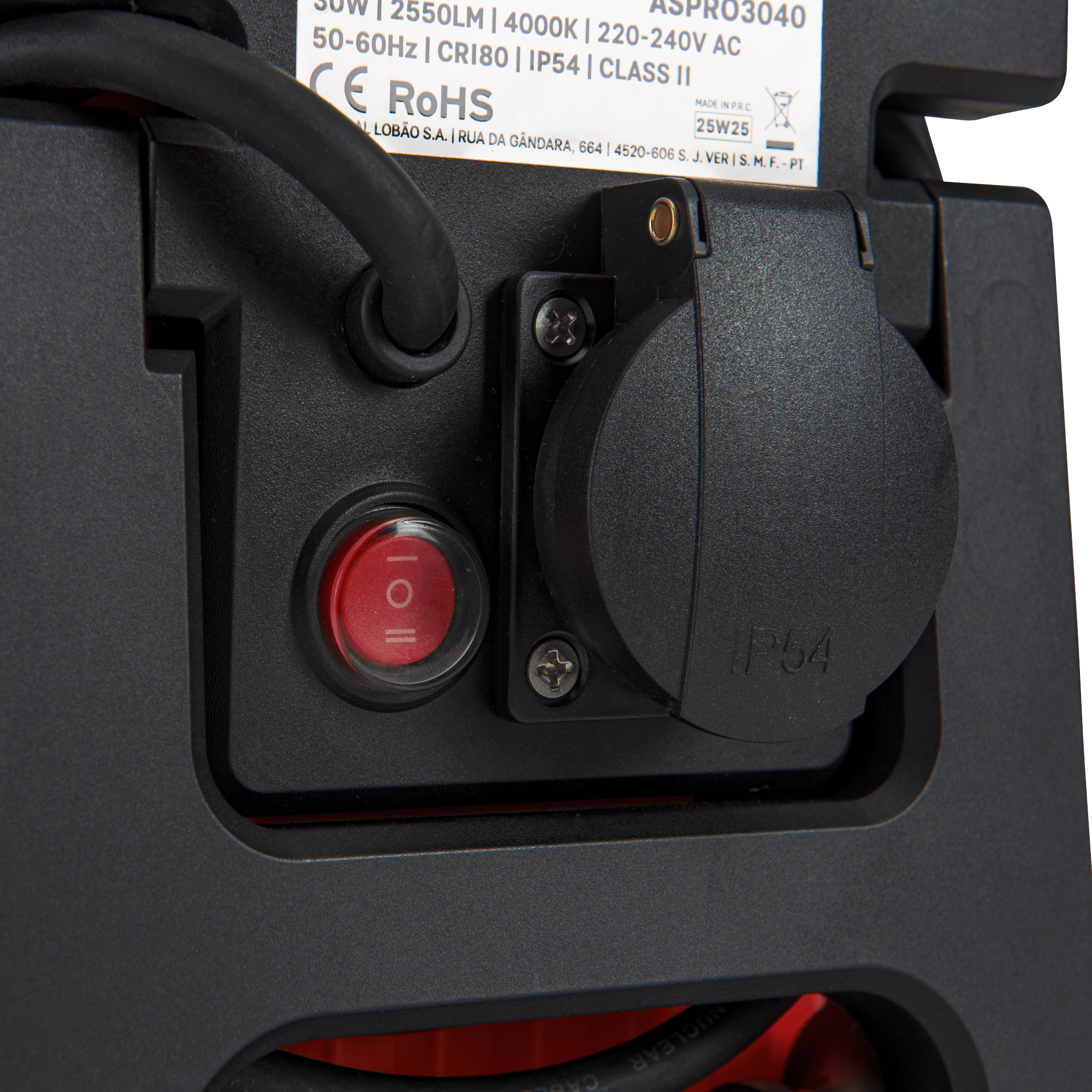 Projecteur portable 30W IP54 2p+t ASLO – Image 5