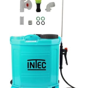 Pulvérisateur de jardin Electrique 16L Batterie 12V 8Ah lance téléscopique 45-85cm INTEC