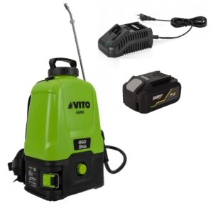 Pulvérisateur à batterie 20V 16L 5bar + Batterie Lithium 4Ah + Chargeur - VITO