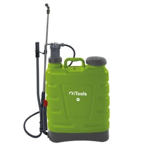 Pulvérisateur manuel 16 Litres à bretelles 5.5 bar Spray et Jet Entretien Végétaux et Jardins Désinfection ITOOLS