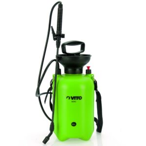 Pulvérisateur manuel 5L Pression 2.90 bar Lance 60cm Tuyau 1.20m VITO GARDEN