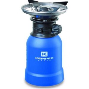 Réchaud à gaz 2200W - Allumage Piézo - Coque Inox ABS - KEMPER