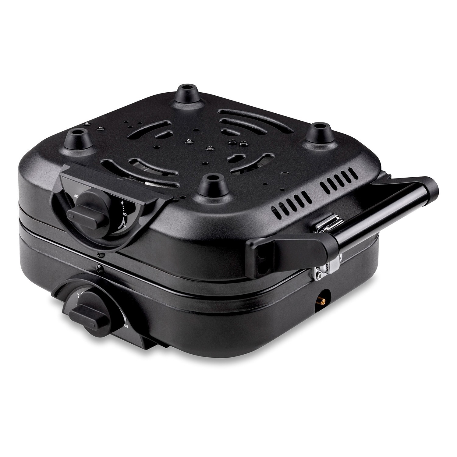 Réchaud gaz 2 feux 4600W Pliable Inox Allumage Piezo + 4 Cartouches de gaz KEMPER – Image 7