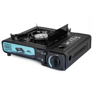 [Reconditionné] Réchaud à gaz portable 2200W Allumage Piézo 1 feu sans mallette INTEC