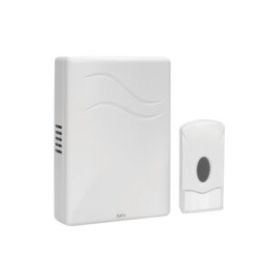 Sonnette sans fil étanche - 100 m - 80 dB - 16 mélodies - IP44 - ASLO