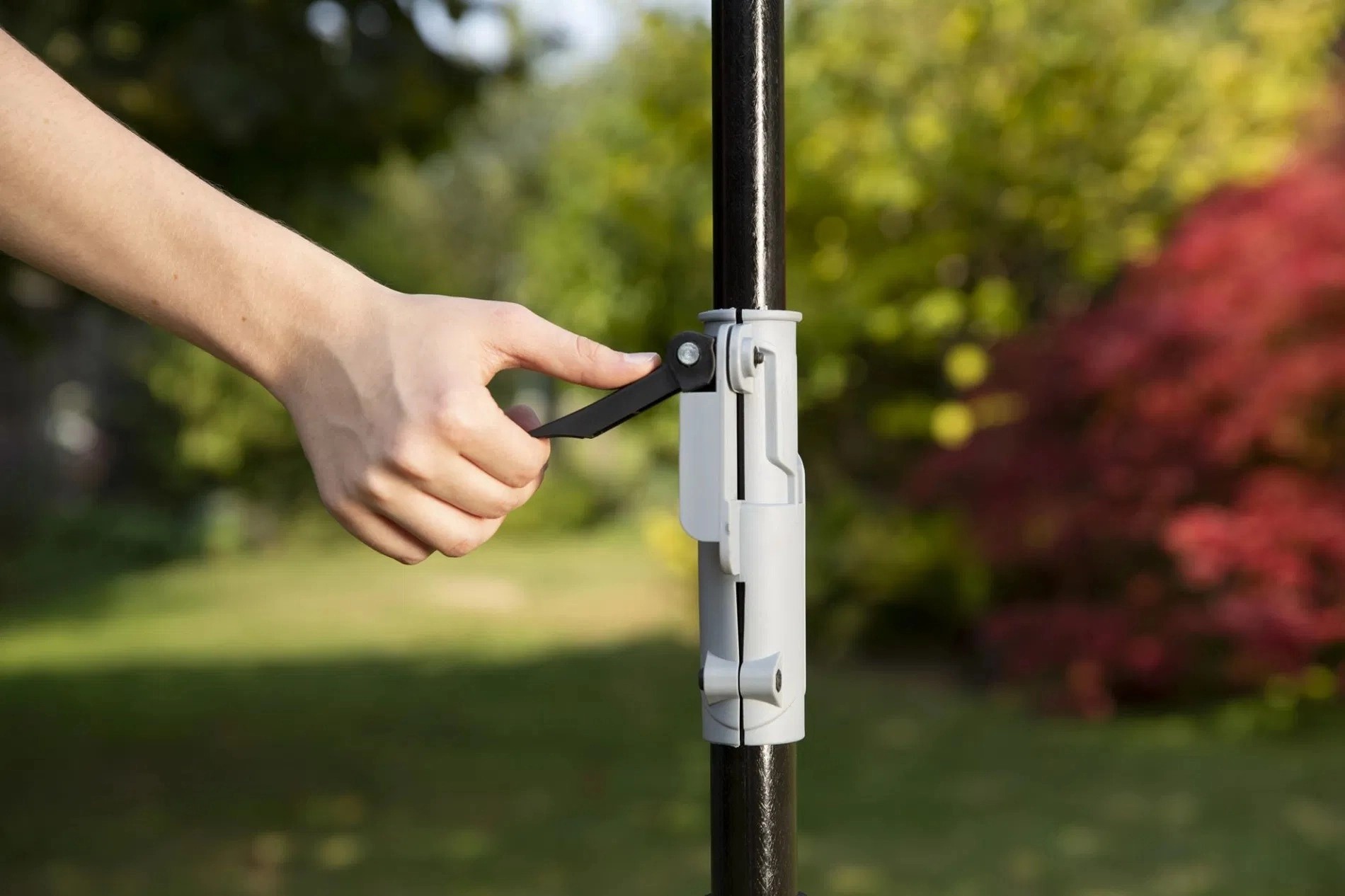 Taille-haie télescopique sans fil 20V Lame 40cm Autonomie 55min Perche 4m IKRA – Image 4