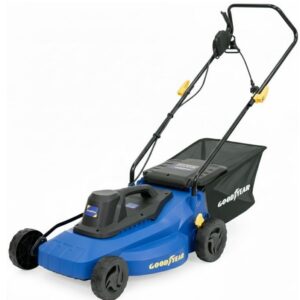 Tondeuse à gazon électrique 1800W - Coupe 40cm Bac 35L Hauteur réglable 25-75 mm GOODYEAR