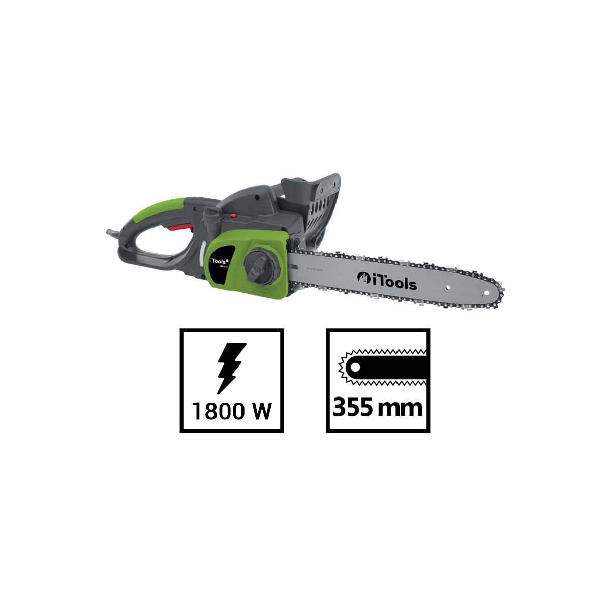 Tronçonneuse 1800W Lame 355mm Vitesse 13.5m/s ITOOLS – Image 2