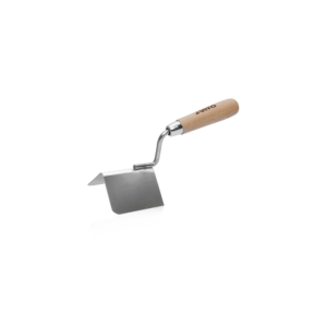 Truelle d’angle extérieur acier inoxydable bois acier trempé 100 mm VITO