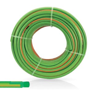 Tuyau arrosage tressé 19mm 50m 20 bars PVC tri couches VITO GARDEN