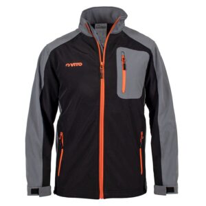 Veste polaire imperméable mixte taille XL noir/gris 65% polyester 35% coton VITO SECURITY