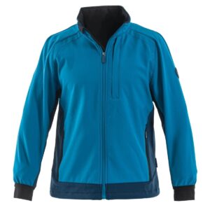 Veste Softshell Bleue XL 100% Polyester Membrane TPU Imperméable VITO